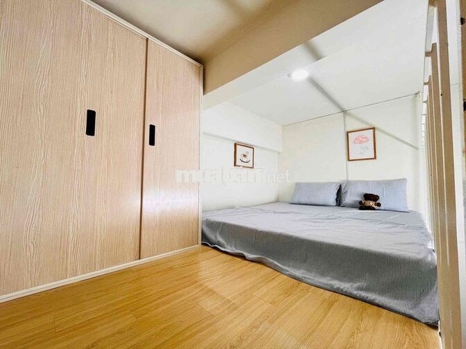 GÁC CAO, RỘNG NỘI THẤT ĐẦY ĐỦ CAO CẤP