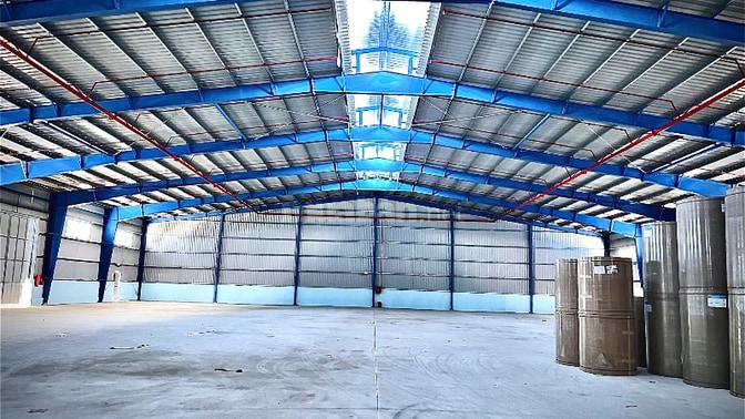 CHO THUÊ XƯỞNG 2.800m2 ĐẤT SKC TẠI BÁC TÂN UYÊN