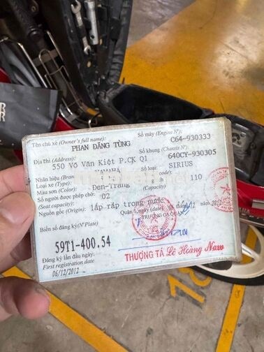 Yamaha Sirius 2012 Đỏ trắng