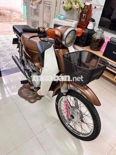 Xe máy Halim Super Cub 2018 màu nâu