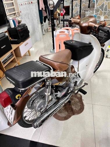 Xe máy Halim Super Cub 2018 màu nâu