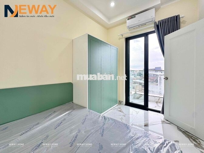 CĂN HỘ 1 PHÒNG NGỦ - BAN CÔNG - FULL NỘI THẤT - NGAY ETOWN CỘNG HOÀ