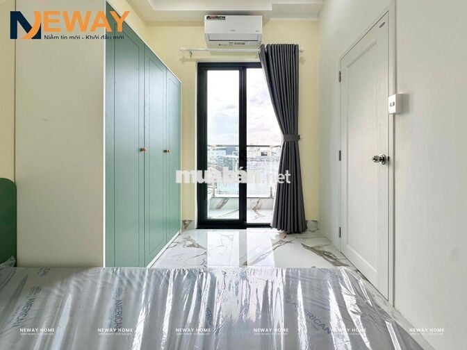 CĂN HỘ 1 PHÒNG NGỦ - BAN CÔNG - FULL NỘI THẤT - NGAY ETOWN CỘNG HOÀ