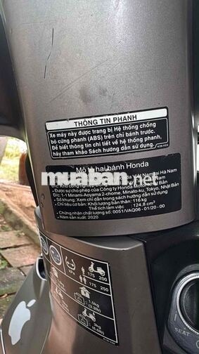 Honda SH Mode 2020 xám ABS