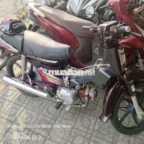 Honda Dream xe máy số màu nho