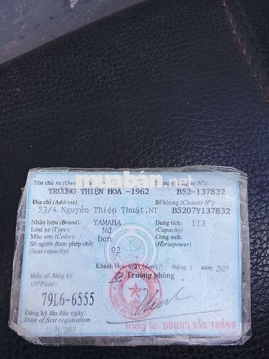 YAMAHA NOUVO 2007 113CC MÀU ĐEN