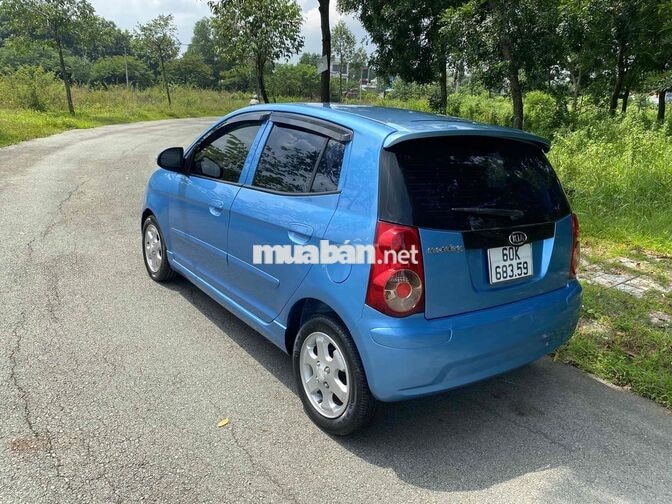 Kia Morning 2009 Bản đủ Xanh Số sàn