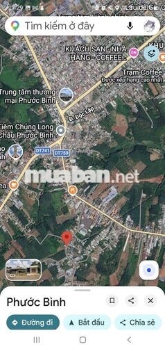 Kẹt tiền cần bán đất thổ cư tại Phước Long
