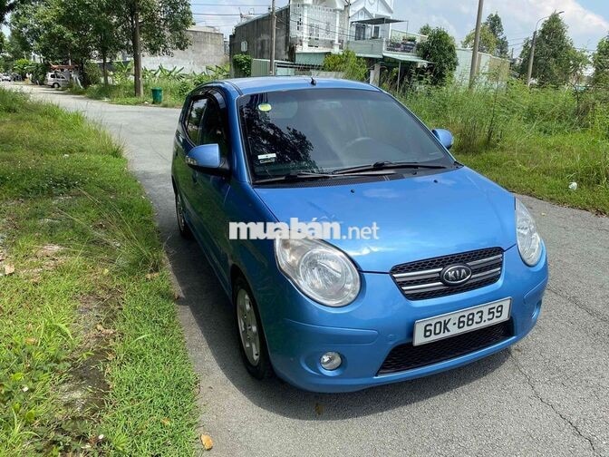 Kia Morning 2009 Bản đủ Xanh Số sàn