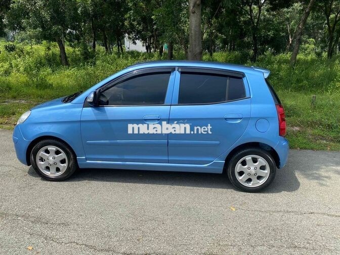 Kia Morning 2009 Bản đủ Xanh Số sàn