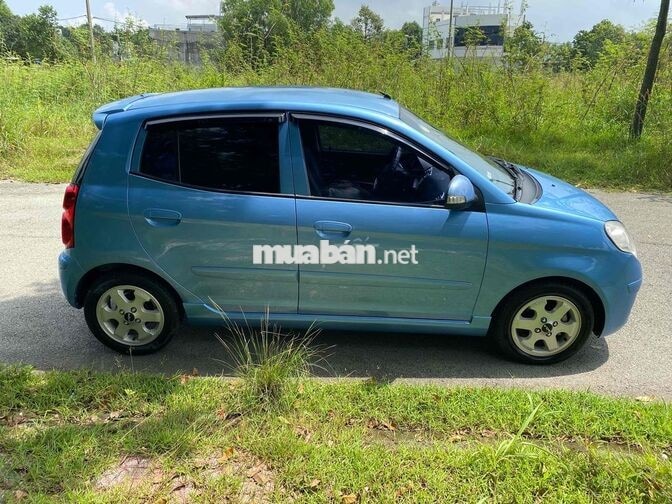 Kia Morning 2009 Bản đủ Xanh Số sàn