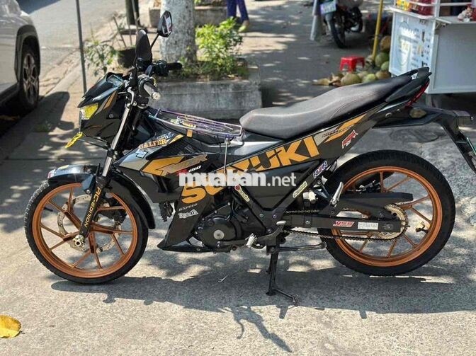 Suzuki Raider R150 150cc Đen vàng