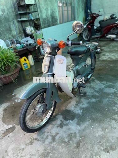 Honda Cub 78 50 màu xanh rêu zin het xe