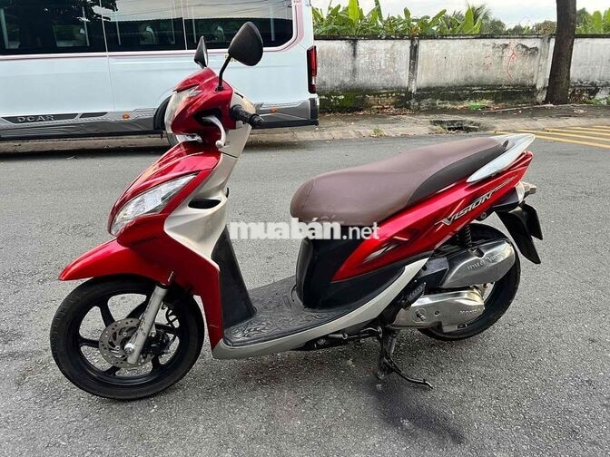 Honda Vision màu Đỏ