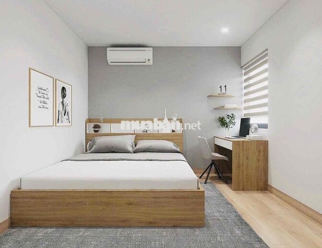 Chung cư 120 T&T Định Công, Hoàng Mai – 57m, 2 ngủ, full nội  thất
