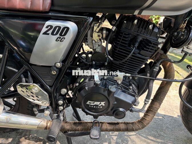 GPX Legend 200 Xám đen