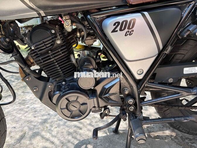 GPX Legend 200 Xám đen