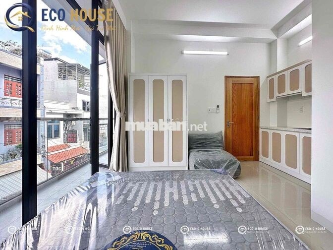STUDIO FULL NỘI THẤT MÁY GIẶC RIÊNG - GẦN HUIT VÀ AEON MALL TÂN PHÚ