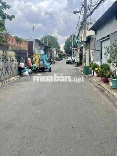 Nhà Sân Ôtô Đậu 4x28m 1Lầu (4PN 2WC) Hẻm Tải 8m. 1/ Miếu Gò Xoài