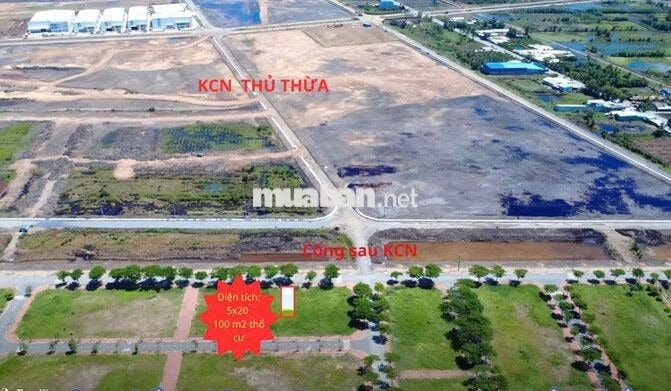 Cần bán gấp lô đất ngay TTHC xã Thủ Thừa