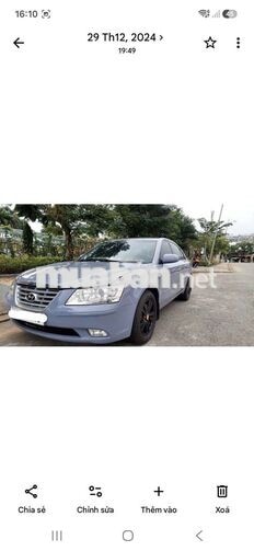 Hyundai Sonata Xám 5 chỗ Xăng Tự động