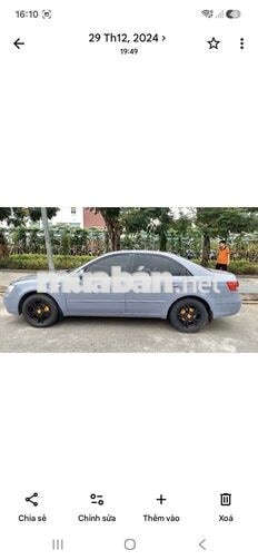 Hyundai Sonata Xám 5 chỗ Xăng Tự động
