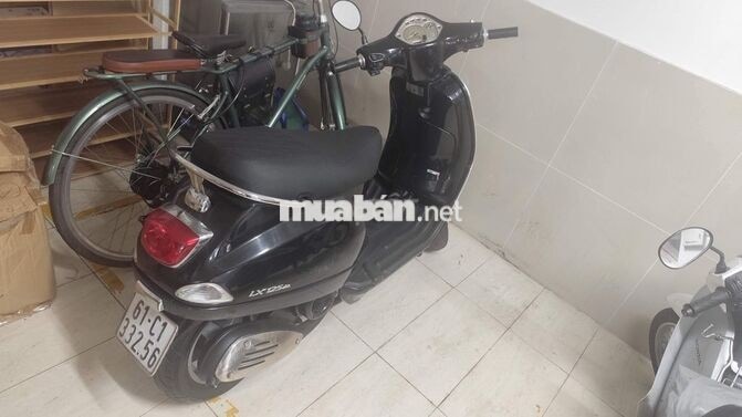 Piaggio LX 125 2012 màu đen