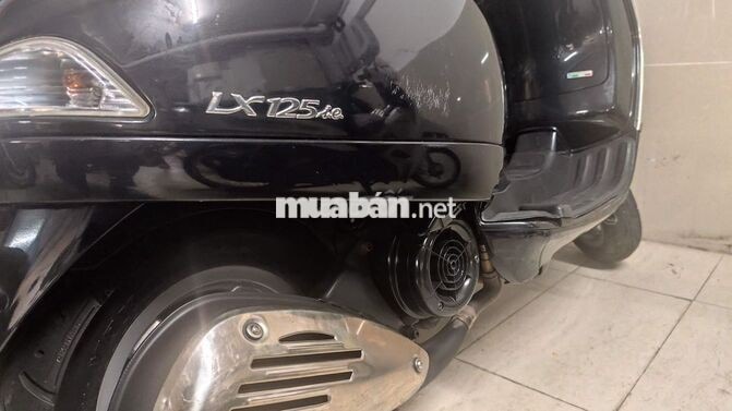 Piaggio LX 125 2012 màu đen