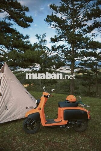 Honda Julio 2 thì màu cam đen Nhật Bản