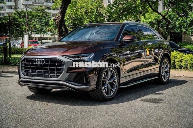 Audi Q8 2021 Sline 55 TFSI 28.000km nâu
