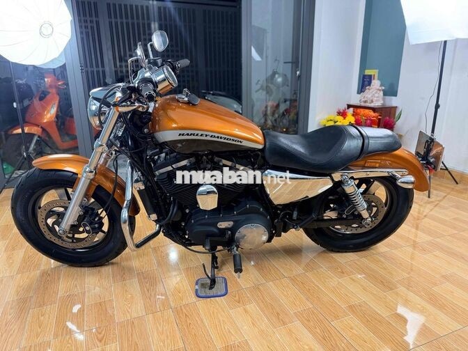 Harley Davidson Custom 1200 2014 Cam đen