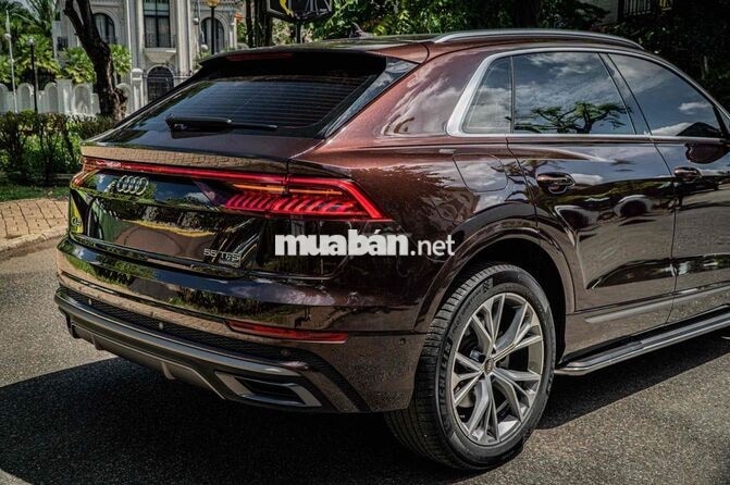 Audi Q8 2021 Sline 55 TFSI 28.000km nâu