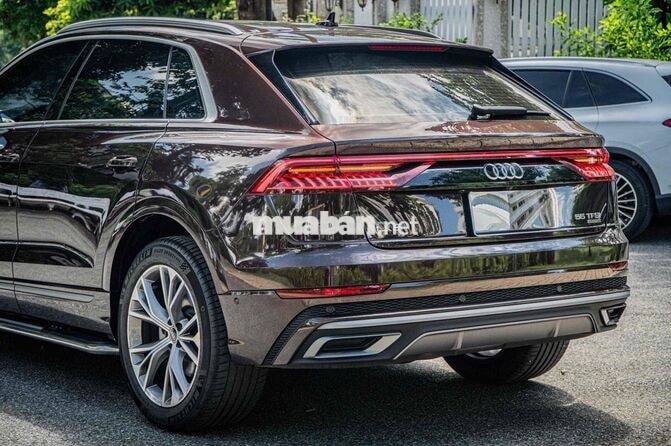 Audi Q8 2021 Sline 55 TFSI 28.000km nâu