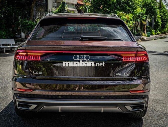 Audi Q8 2021 Sline 55 TFSI 28.000km nâu