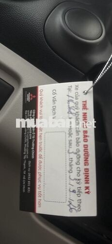 Mitsubishi Attrage 2016 Số sàn 110000km Trắng