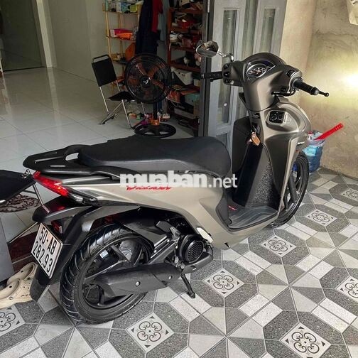 Vision xám đen sporty bánh lớn, xe đẹp, bstp 9 chu