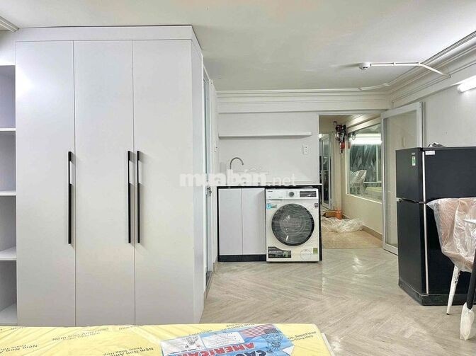CHO THUÊ CĂN HỘ FULL NỘI THẤT MÁY GIẶT RIÊNG GẦN CHỢ TÂN ĐỊNH QUẬN 1