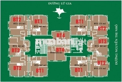 Bán căn hộ chung cư Lữ Gia Plaza Quận 11 giá 4.7 tỷ/căn 2pn có sổ hồng