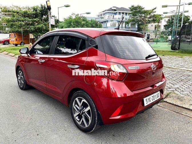 Hyundai Grand i10 5 chỗ Số tự động Đỏ