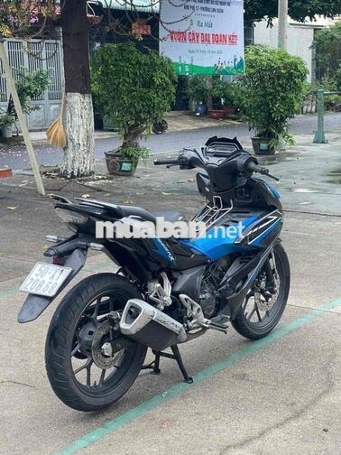 Honda Winner X 2021 màu  xanh đen đã sử dụng