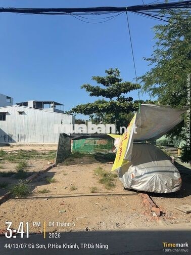 Bán đất kiệt oto Đà Sơn - Hoà Khánh 2t7 TL