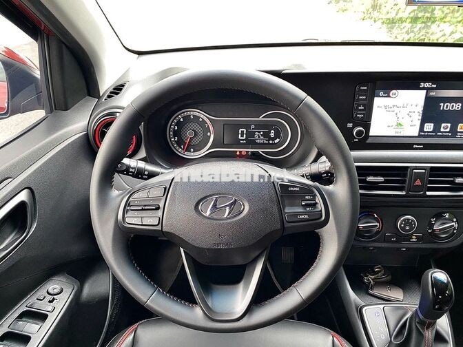 Hyundai Grand i10 5 chỗ Số tự động Đỏ
