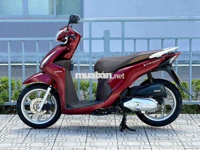 Honda Vision 2019 màu đỏ