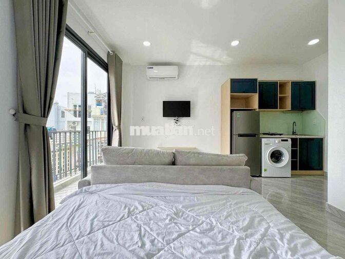 🏡 CĂN HỘ BAN CÔNG THOÁNG MÁT FULL NỘI THẤT GẦN NGÃ TƯ PHÚ NHUẬN