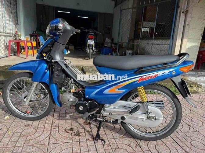 Honda Wave Alpha màu Xanh