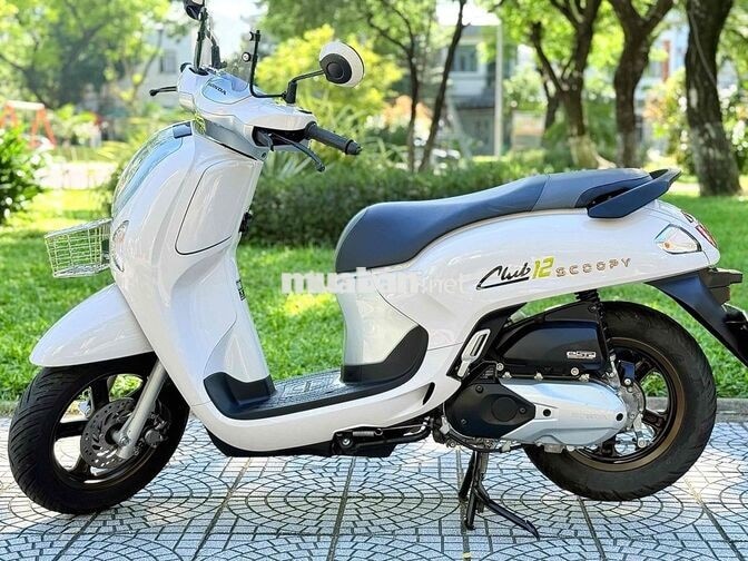 Honda Scoopy màu Trắng