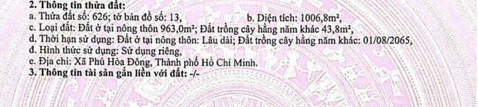 Bán nhà đất mặt tiền đường Láng The, Tân Thạnh Tây, Củ Chi