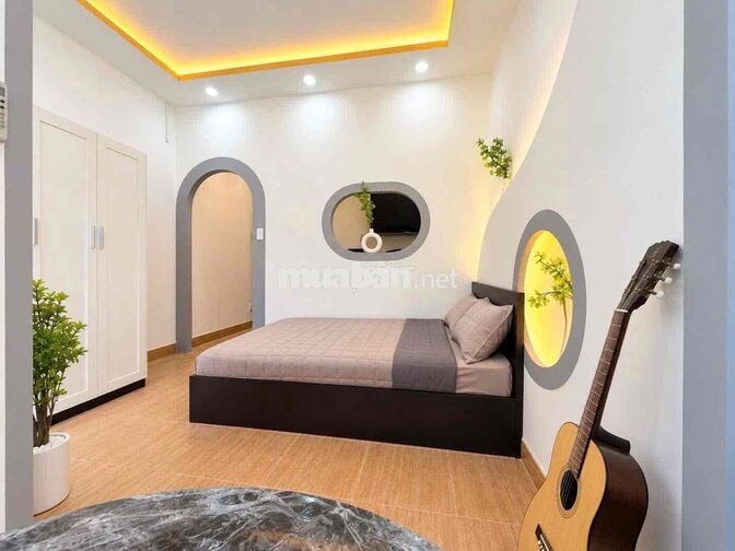 Căn hộ 1PN ban công full nội thất Cách Mạng Tháng Tám Quận 10
