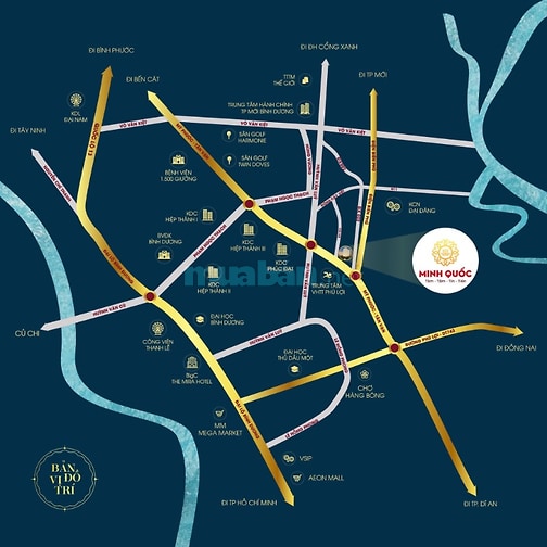 CHO THUÊ 6 CĂN HỘ 2PN @MINH QUỐC PLAZA | TP. THỦ DẦU MỘT