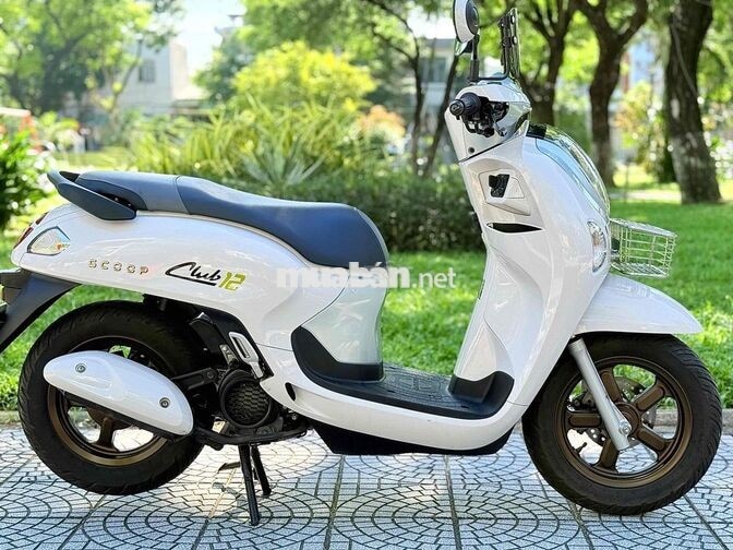 Honda Scoopy màu Trắng